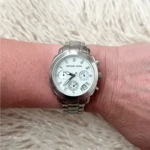Michael Kors | Jewelry | Michael Kors Watch Silvertone  display picture 1